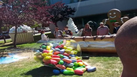 Check out Google's Jellybean sculpture