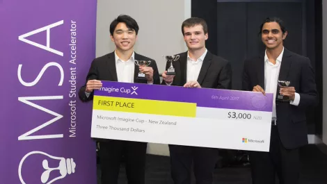 Students to take on the world after taking out Imagine Cup