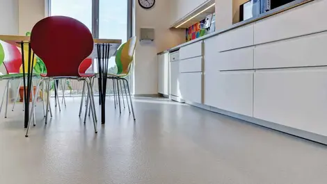 Don’t slip up on office canteen flooring
