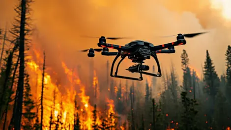 Australian drone tech helps Quebec tackle bushfires in 2023
