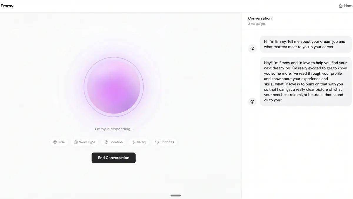 Empathix unveils EMMY, a voice-led AI job search tool