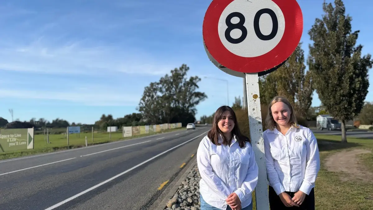 Support for Amberley's SH1 speed limit drop