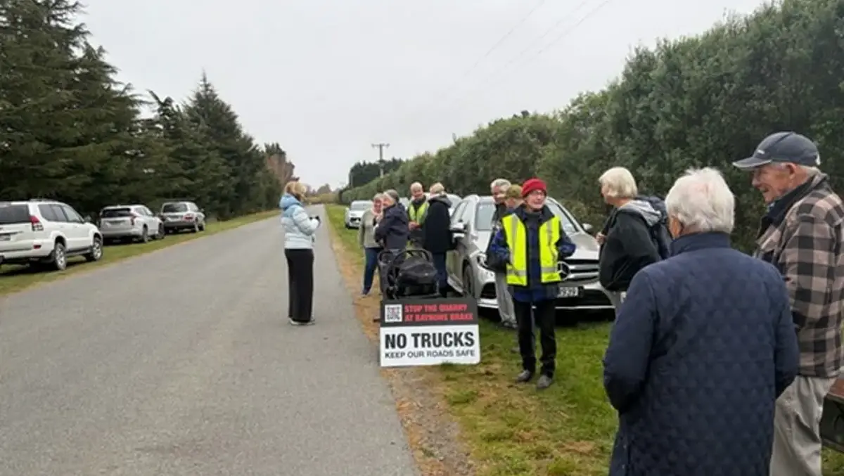 Rural Canterbury residents seek end to gravel haulage truck nightmare