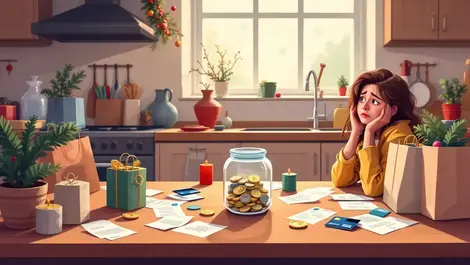Britons dip into savings to cover festive spending
